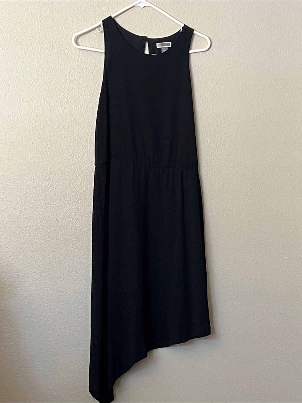 Black Chelsea28  Asymmetric Hem Sleeveless Dress